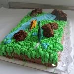 tarta de almendra y chocolate