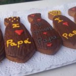 Galleta especial día del padre con chocolate