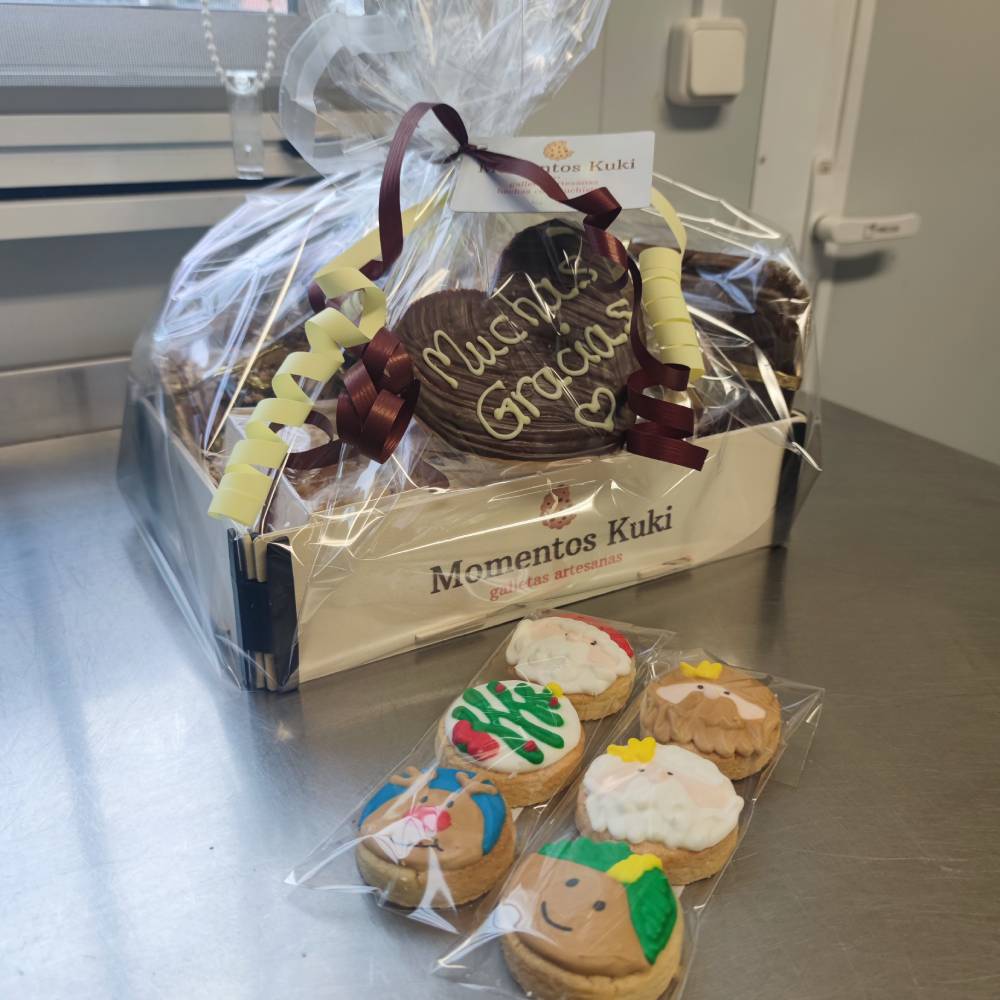 cesta para regalar en navidad