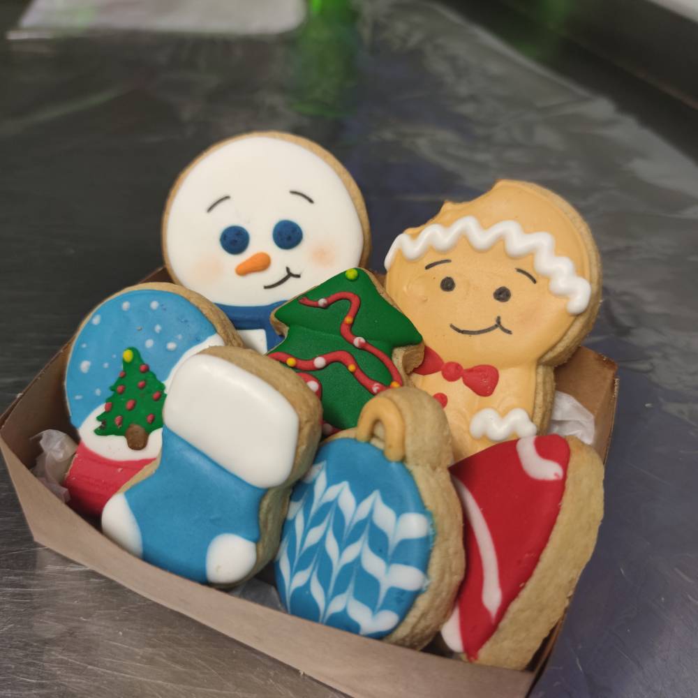 pack de 7 galletas navideñas