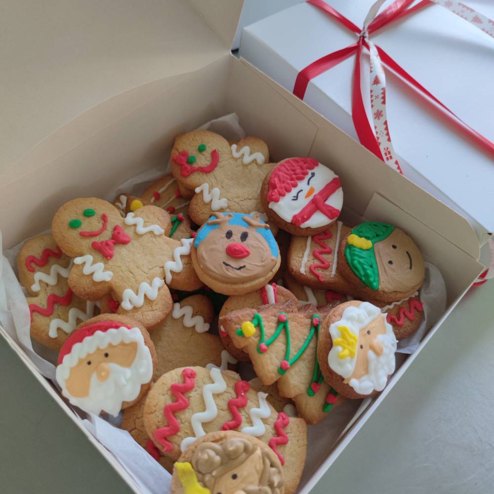 surtido de galletas navideñas